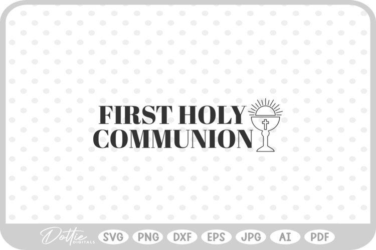 First Communion SVGs Image 23