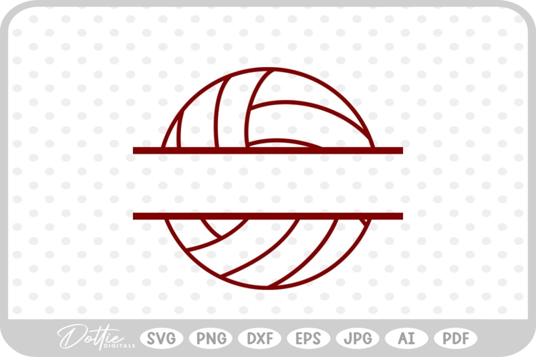 Volleyball SVG PNG DXF