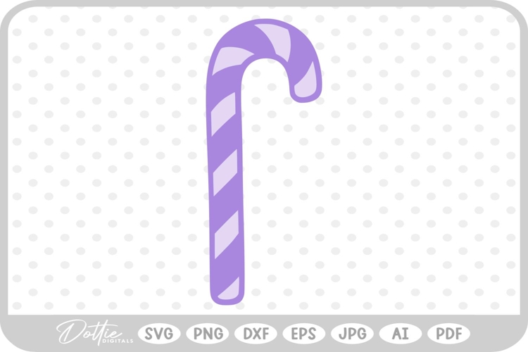 Candy Cane Vector Image 8