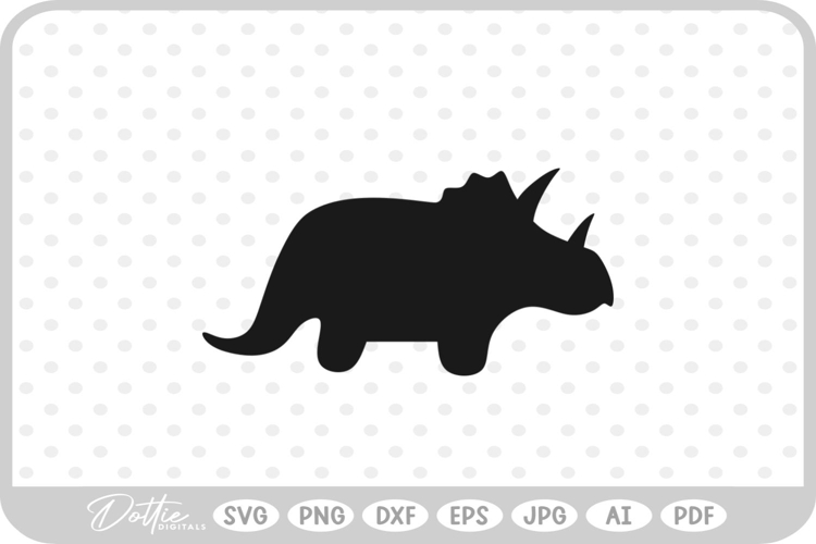 Dino Silhouette Image 9