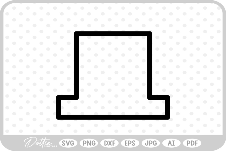 Top Hat Svg Image 10