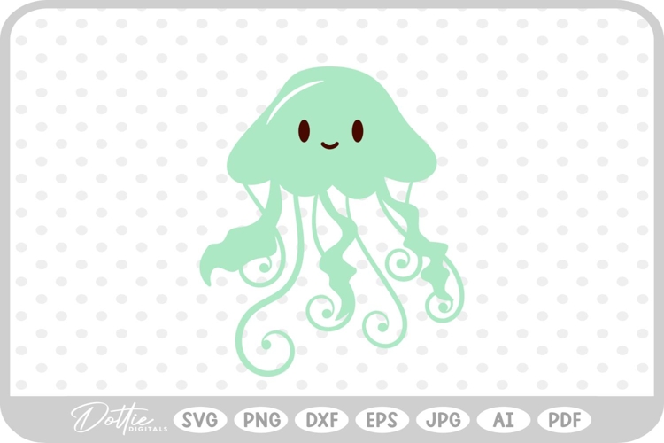 Jellyfish Svg Image 9