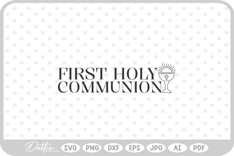 First Communion SVGs Image 22