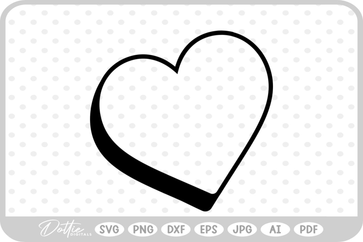 Heart Shape Svg Image 13