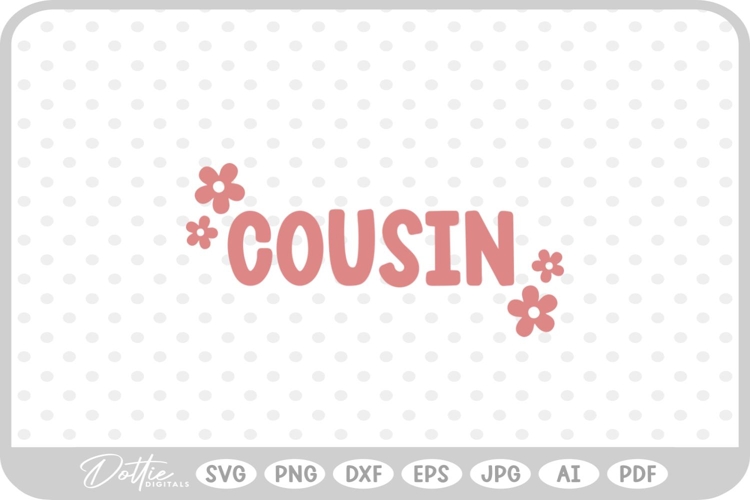 Cousin Svg Image 7