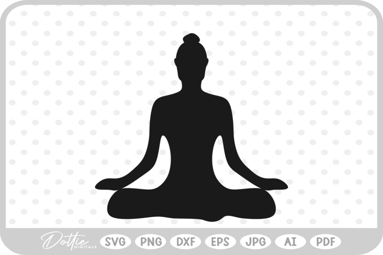 Yoga SVG PNG DXF
