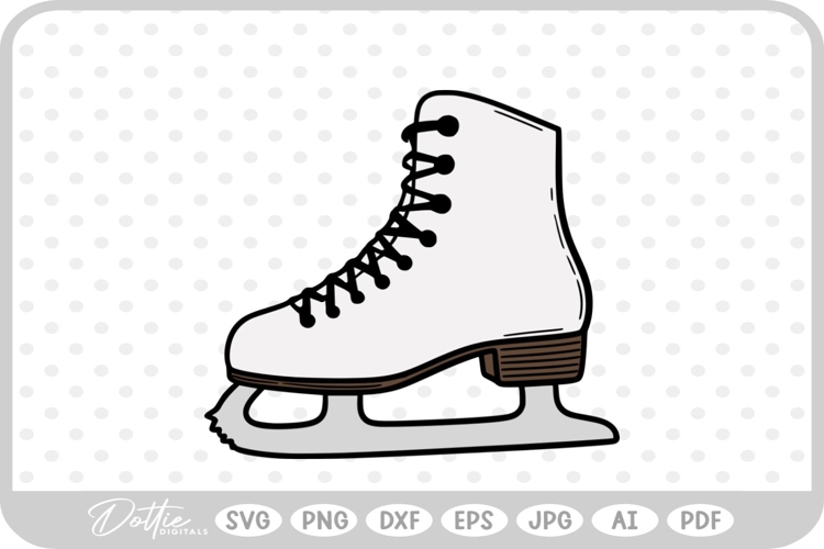 Figure Skate Svg Image 14