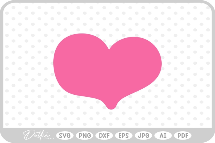 Heart Shape Svg Image 7