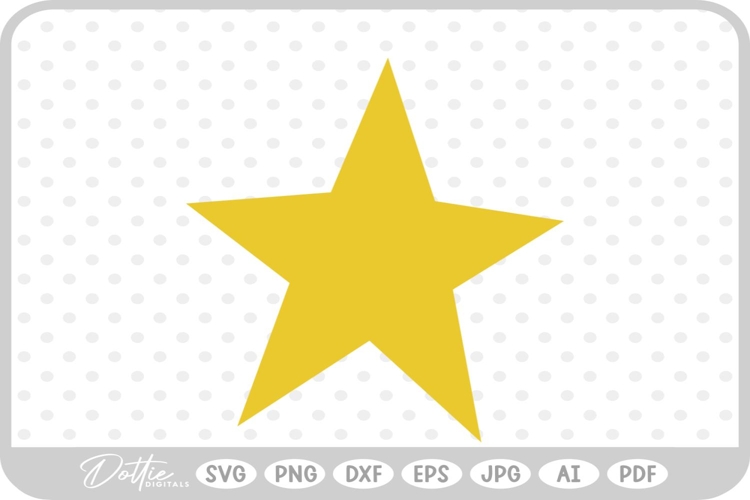 Star Sparkle Shape SVG PNG DXF