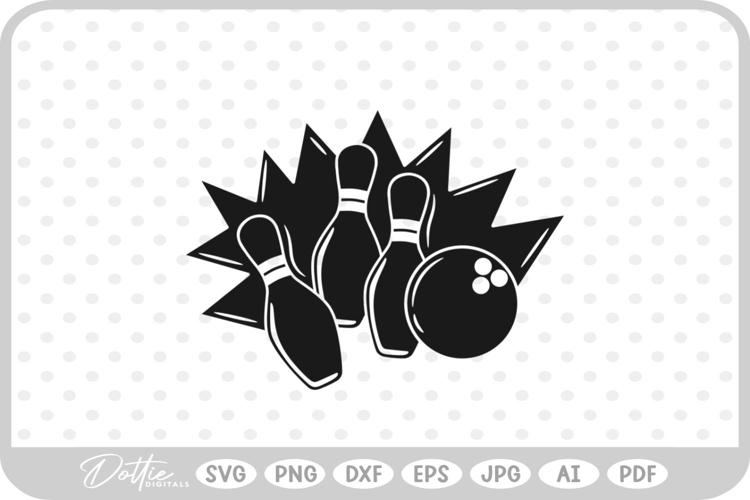 Bowling Vector Image 14