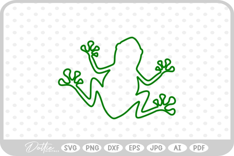 Frog Vector Image 6