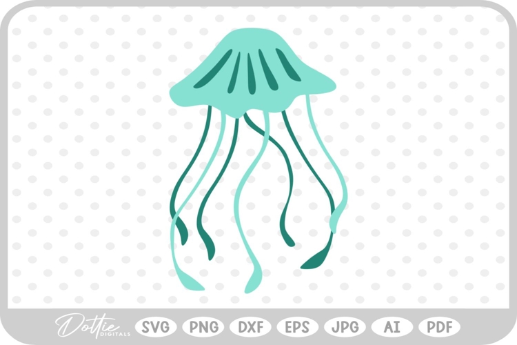 Jellyfish Svg Image 6