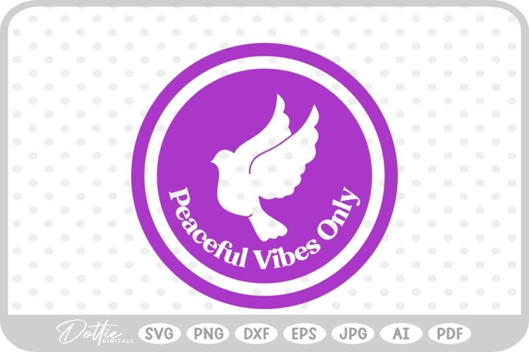 Dove Quote SVG PNG DXF example image 1