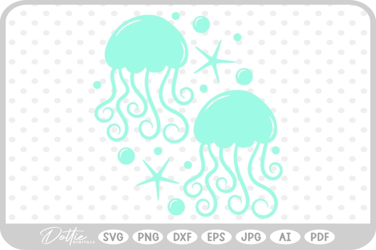 Jellyfish Svg Image 19