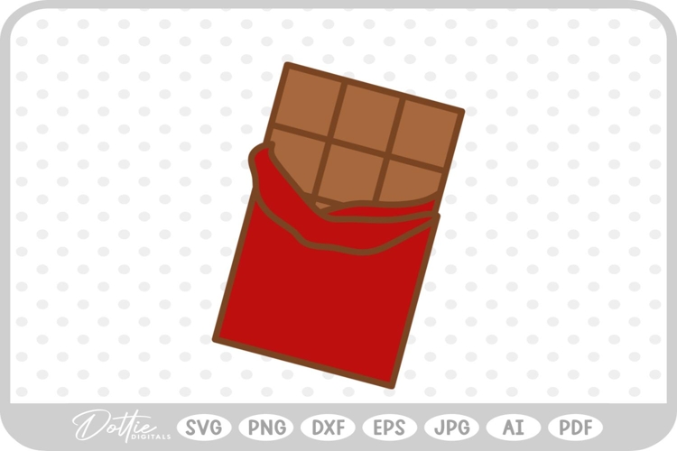 Chocolate SVG PNG DXF