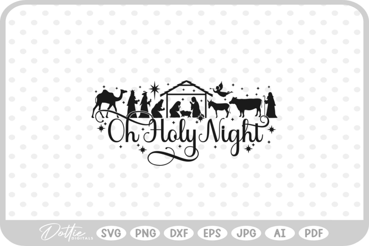 Nativity Silhouettes Image 16