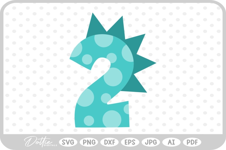 Birthday Dinosaur Svg Image 9