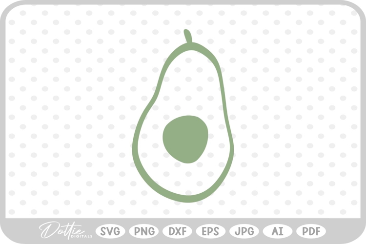 Avocado Vector Image 14