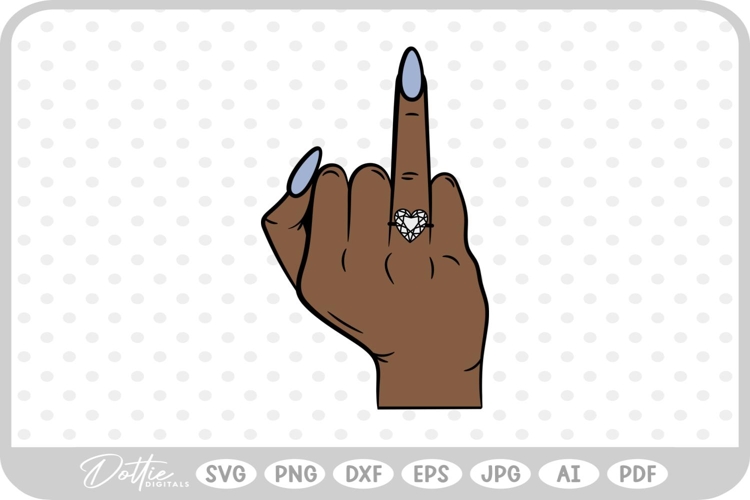 Ring Finger Svg Image 16