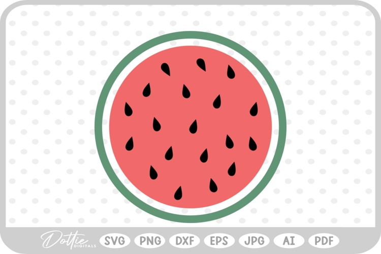 Watermelon SVGs Image 2