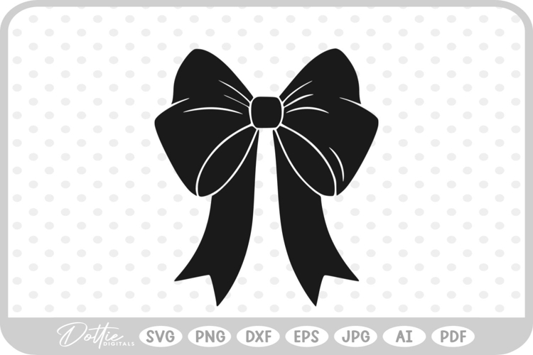 Hair Bow Svg Image 18