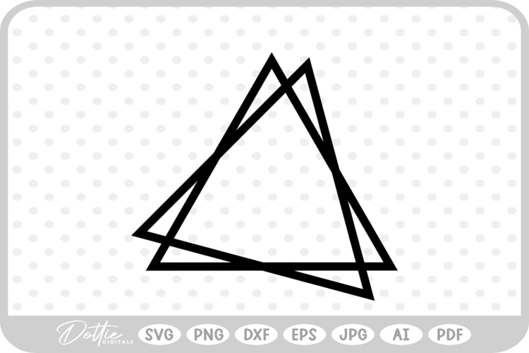 Triangle SVG PNG DXF