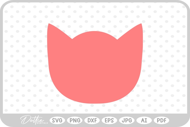 Cat Head Svg Image 18