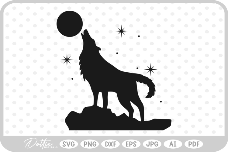 Wolf Vector Image 8
