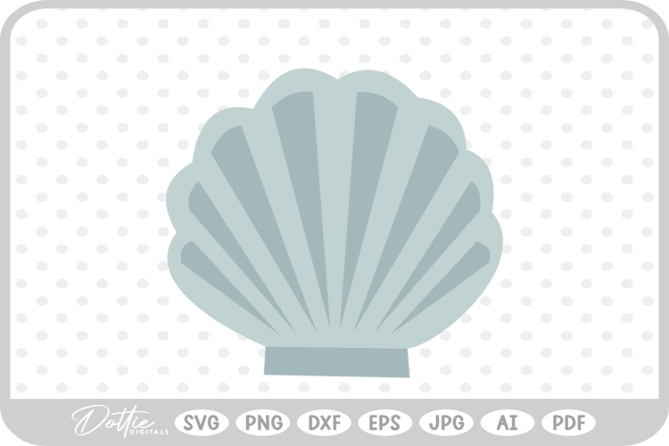 Sea Shell SVG PNG DXF