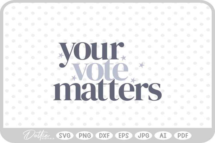 Voting Vote Election President Voted SVG PNG DXF