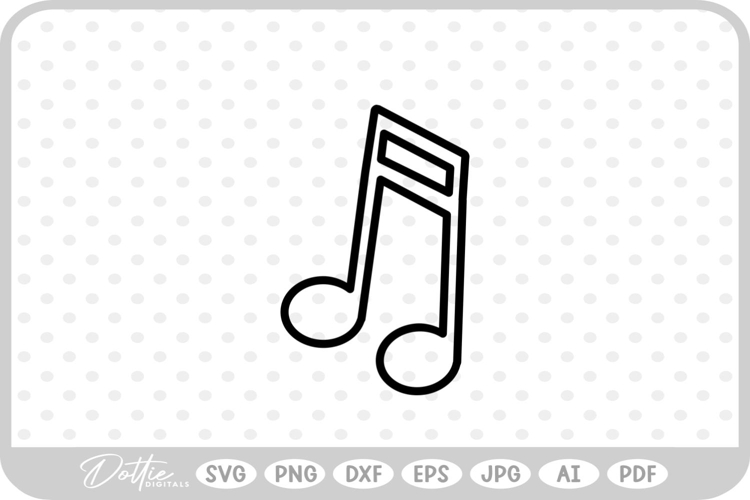 Music Note Svg Image 22