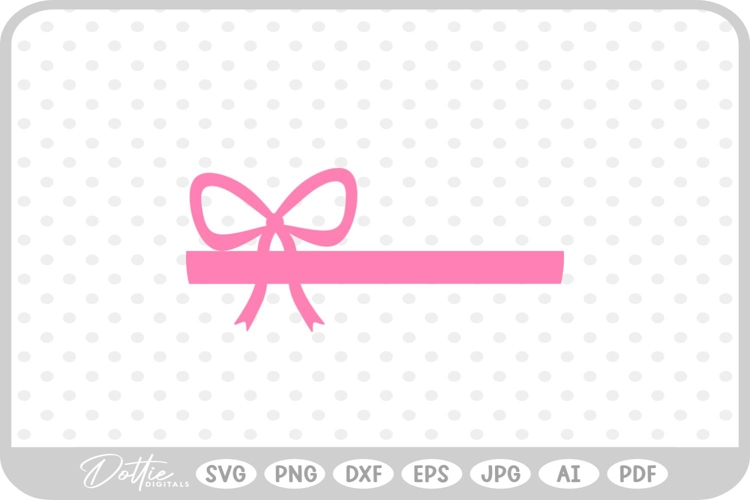 Bow SVG PNG DXF