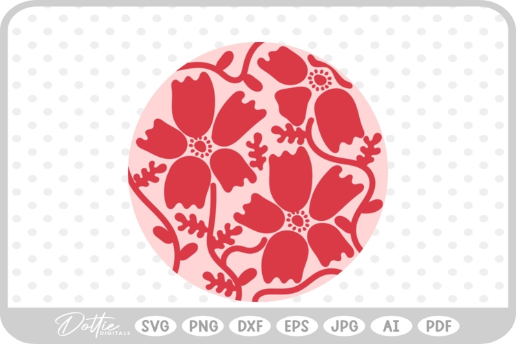 Boho Flower SVGs