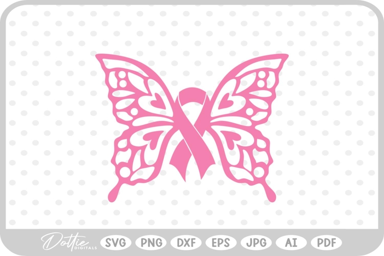 Breast Cancer Ribbon Vector Image 6