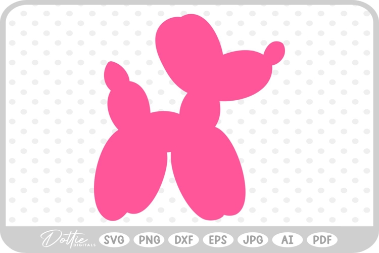 Balloon Dog Svg Image 10