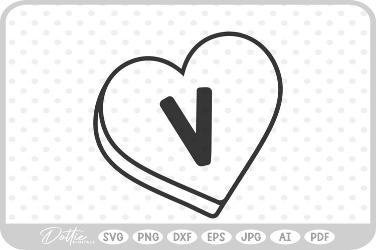 Heart Shape Svg Image 3