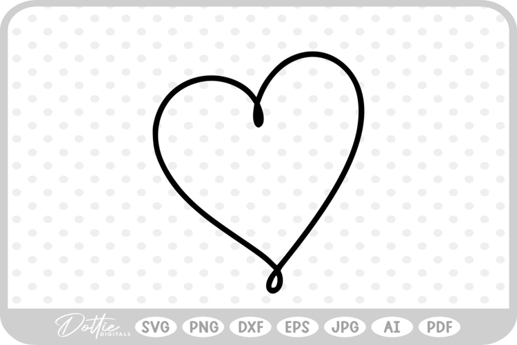 Drawn Heart Png Image 12