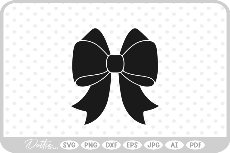 Hair Bow Svg Image 17