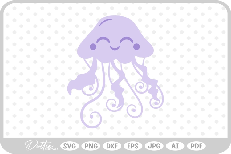 Jellyfish Svg Image 8