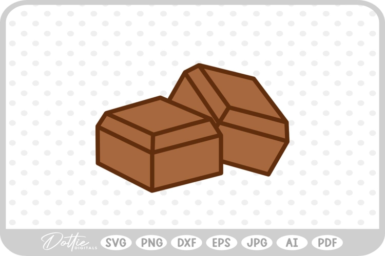 Chocolate SVG PNG DXF