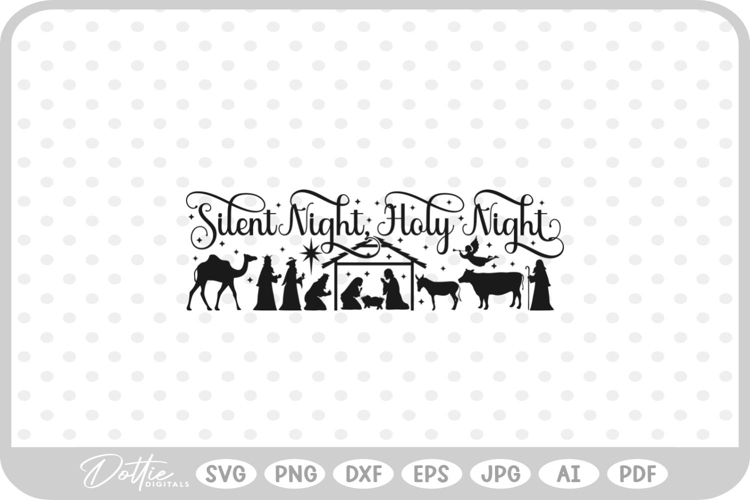 Nativity Silhouettes Image 24