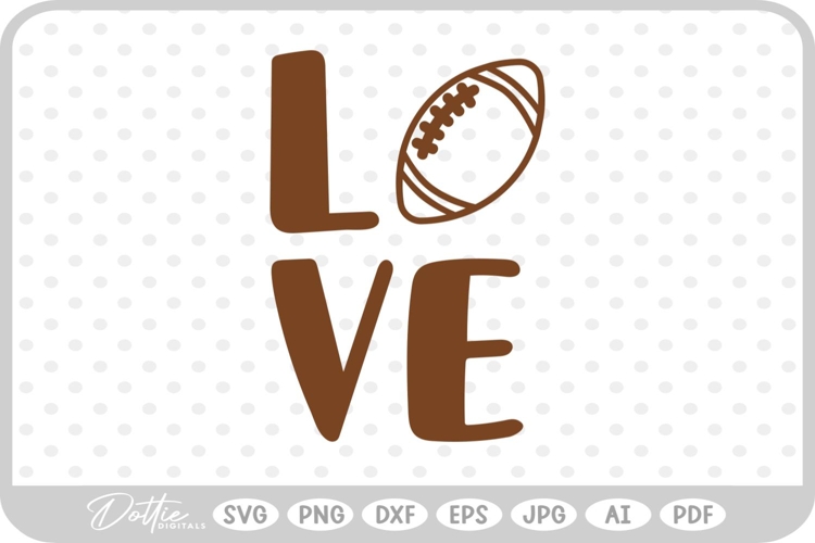American Football SVG PNG DXF