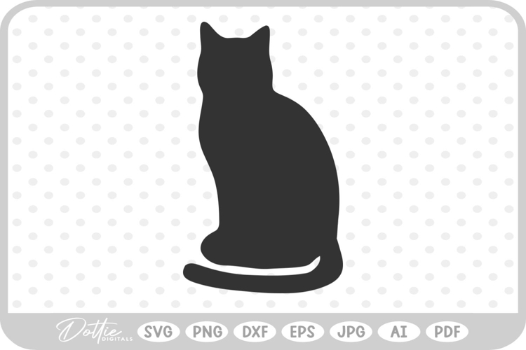 Cat Tail Silhouette Image 9