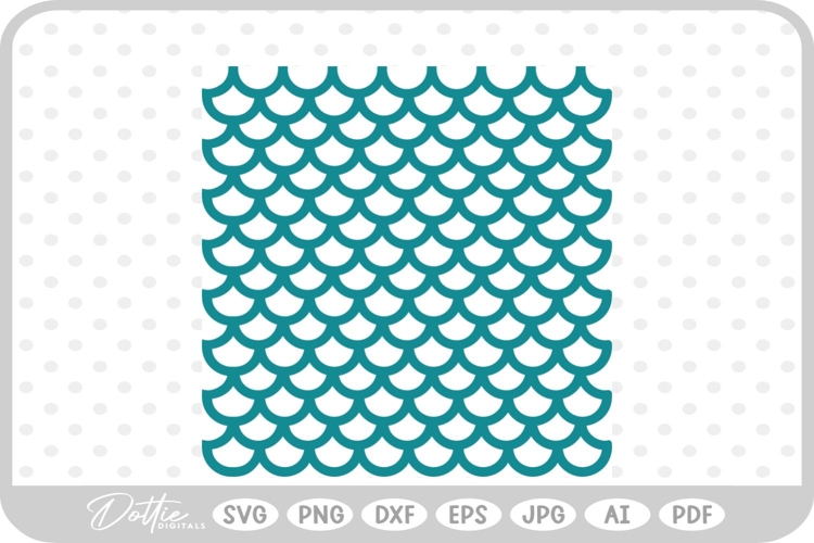 Mermaid Scale Svg Image 9