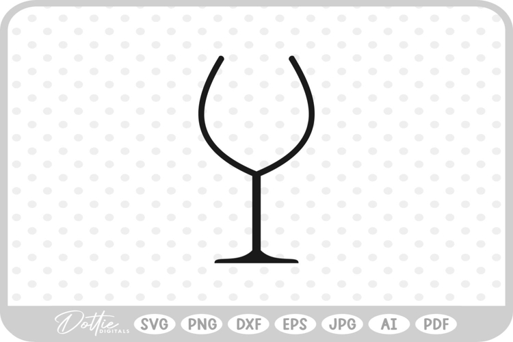 Wine Glass Illustration Image 9