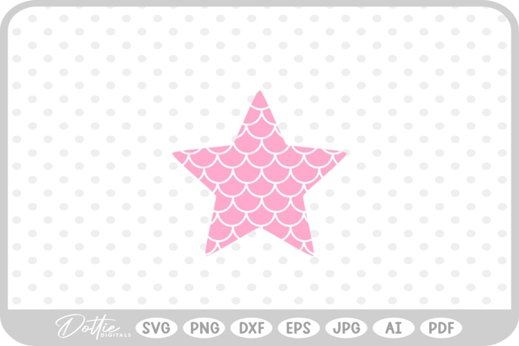Mermaid Scale Svg Image 24