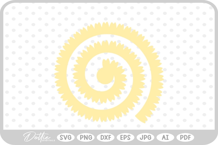 Svg Rolled Paper Flower Template Image 3