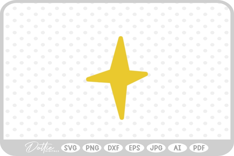 Star Shape SVG PNG DXF