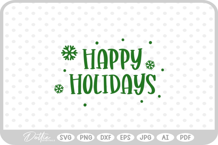 Happy Holidays Png Image 19