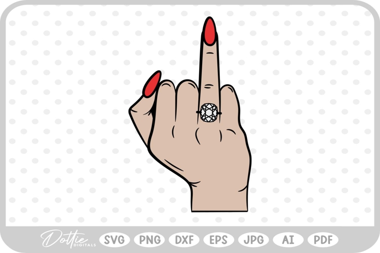 Ring Finger Svg Image 15